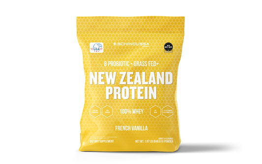 NEW ZEALAND PROBIOTIC WHEY ISOLATE VANILLA (USA) - Schinoussa Superfoods