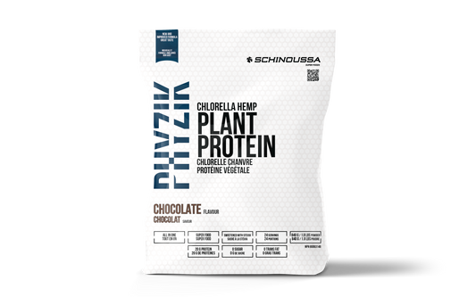 CHLORELLA HEMP CHOCOLATE PLANT BASED PROTEIN - Schinoussa Superfoods