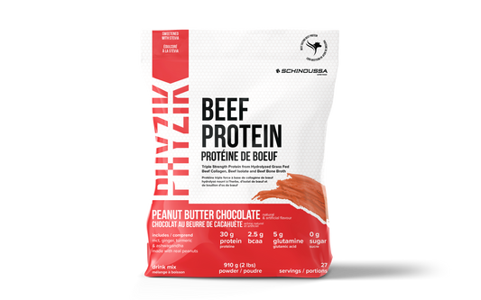 BEEF PROTIEN PEANUT BUTTER CHOCOLATE - Schinoussa Superfoods