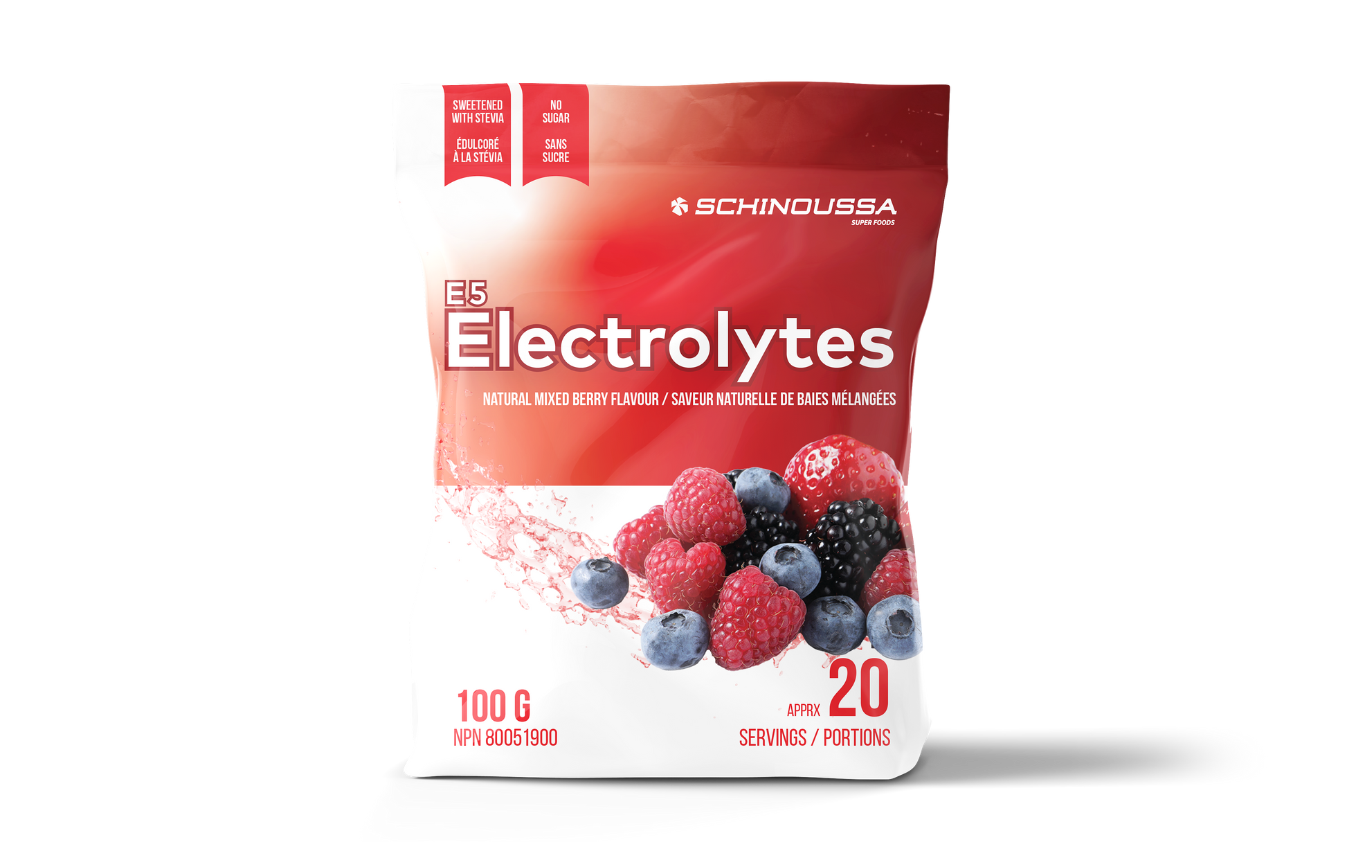 E5 ELECTROLYTE MIXED BERRIES - Schinoussa Superfoods