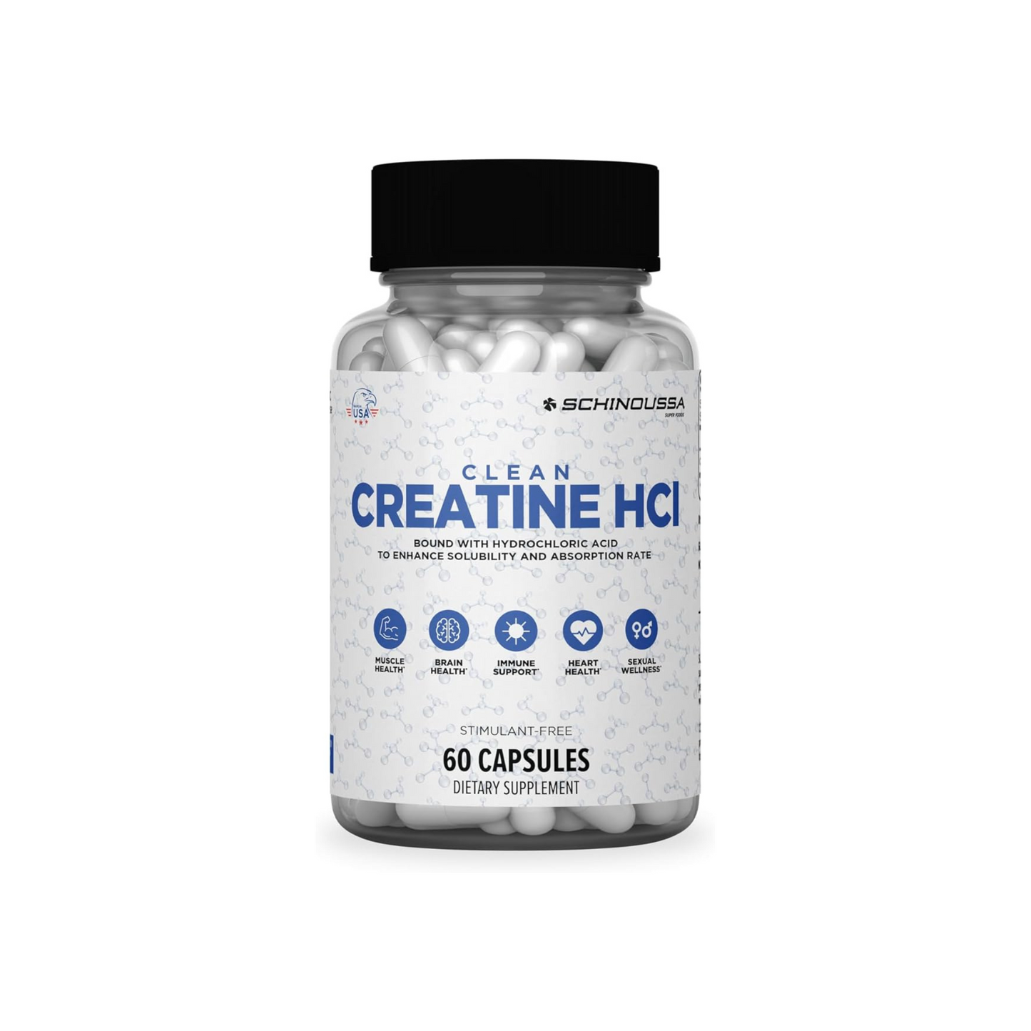 Creatine HCL Capsules (USA)